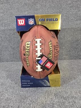 New Wilson F1000 Authentic NFL Game Football Paul Tagliabue Era (Unverified Auto